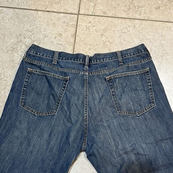 Old Navy Straight Loose Fit Blue Jeans Men's Tag Size‎ 40x32 (Actual 40x31) - Picture 4 of 5